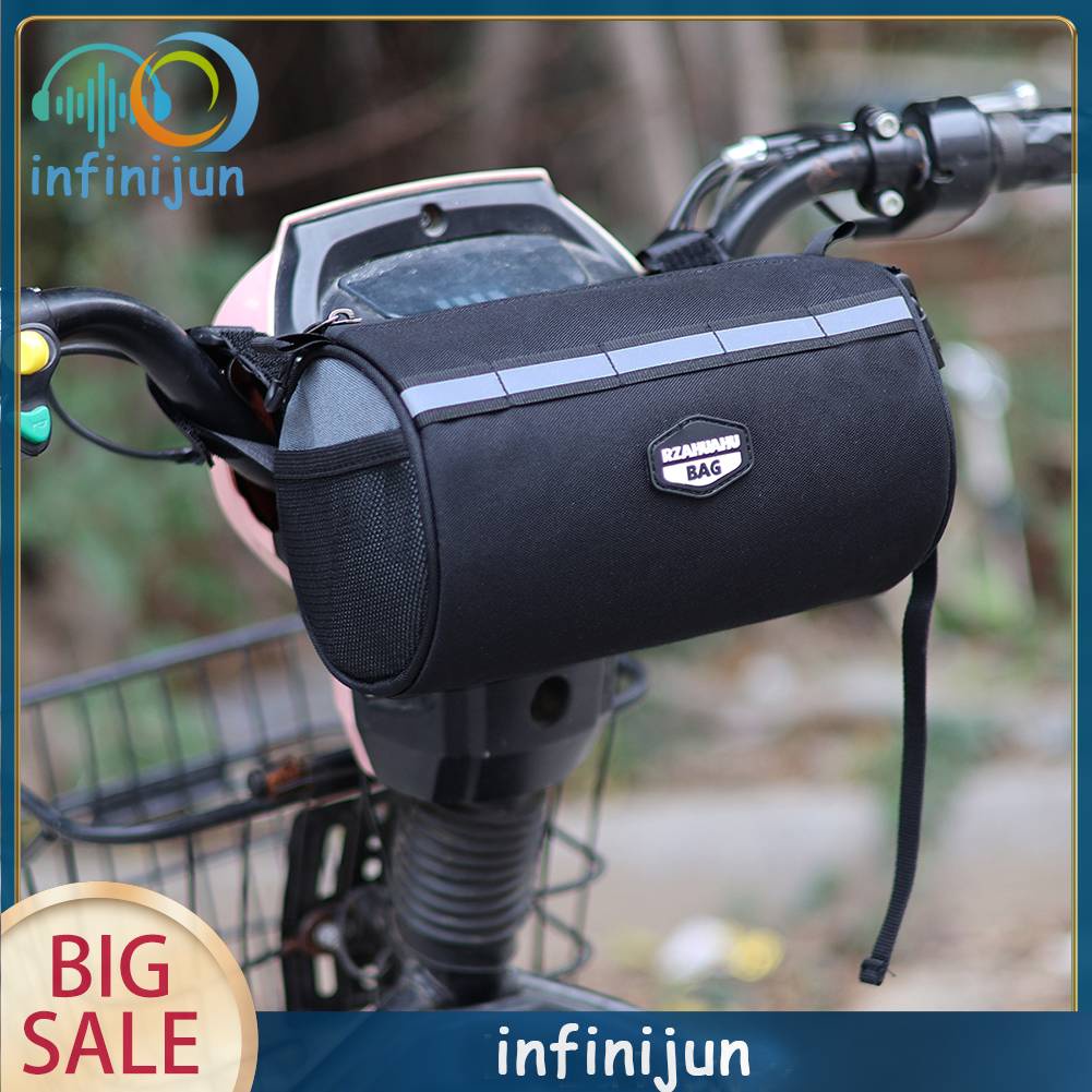Túi Đựng Đồ Gắn Ghi Đông Xe Đạp Phản Quang Dung Tích 2.1L Tiện Dụng