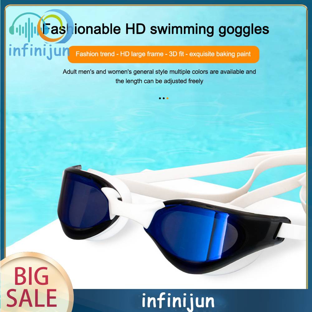 Kính Bơi Chuyên Nghiệp Chống Sương Mù Chống Tia UV Cho Nam Và Nữ