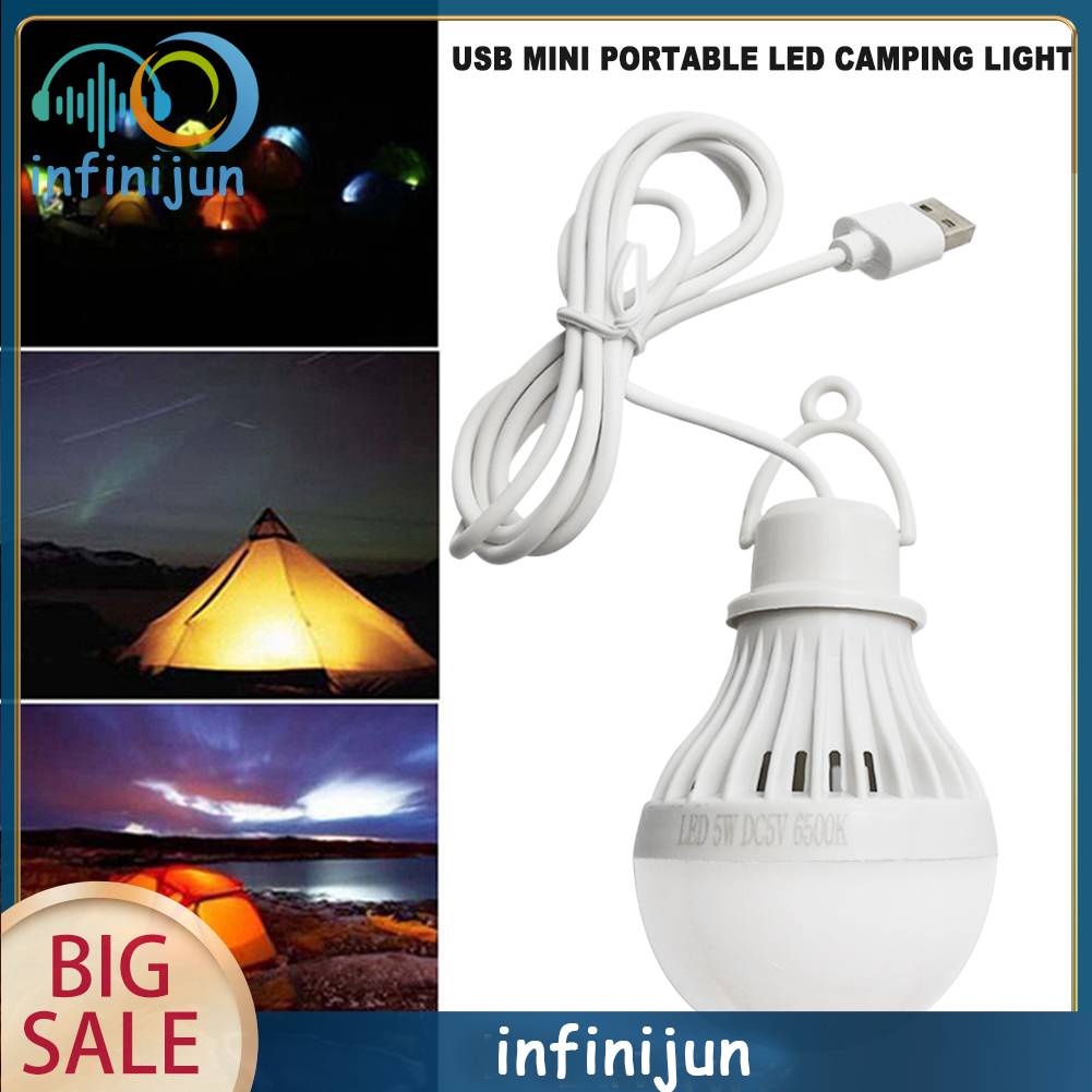 Đèn LED Đọc Sách Mini 3W 5V Sạc Cổng USB Tiện Dụng