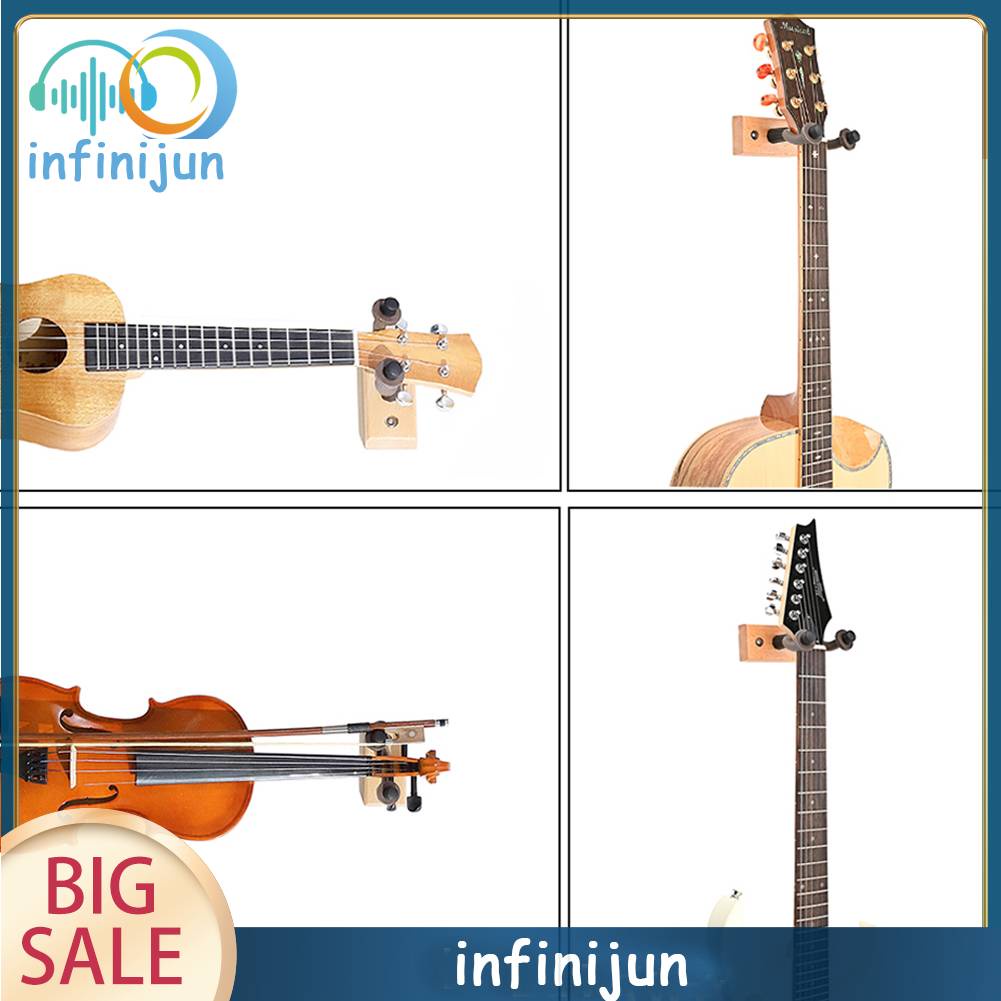 Giá Đỡ Đàn Guitar Gắn Tường Chống Trượt Tiện Dụng