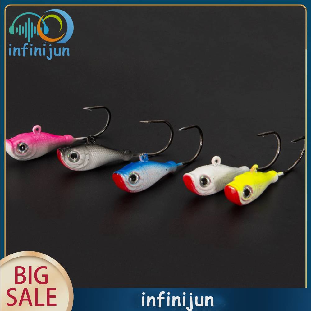 Mồi Câu Cá Nhân Tạo 3D Mềm Kèm Lưỡi Câu 28g