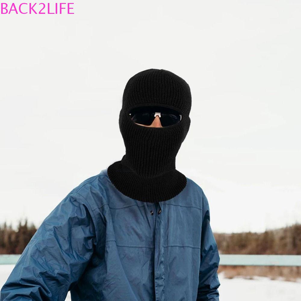 BACK2LIFE Toàn Bộ Mũ Kèm Khăn Che Mặt Chống Gió Bảo Vệ Tai Tiện Dụng Cho Nam Và Nữ