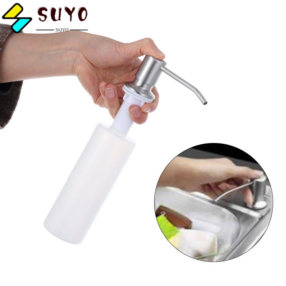 SUYO Bình Đựng Xà Phòng Rửa Tay Bằng Thép Không Gỉ Tiện Dụng Cho Nhà
