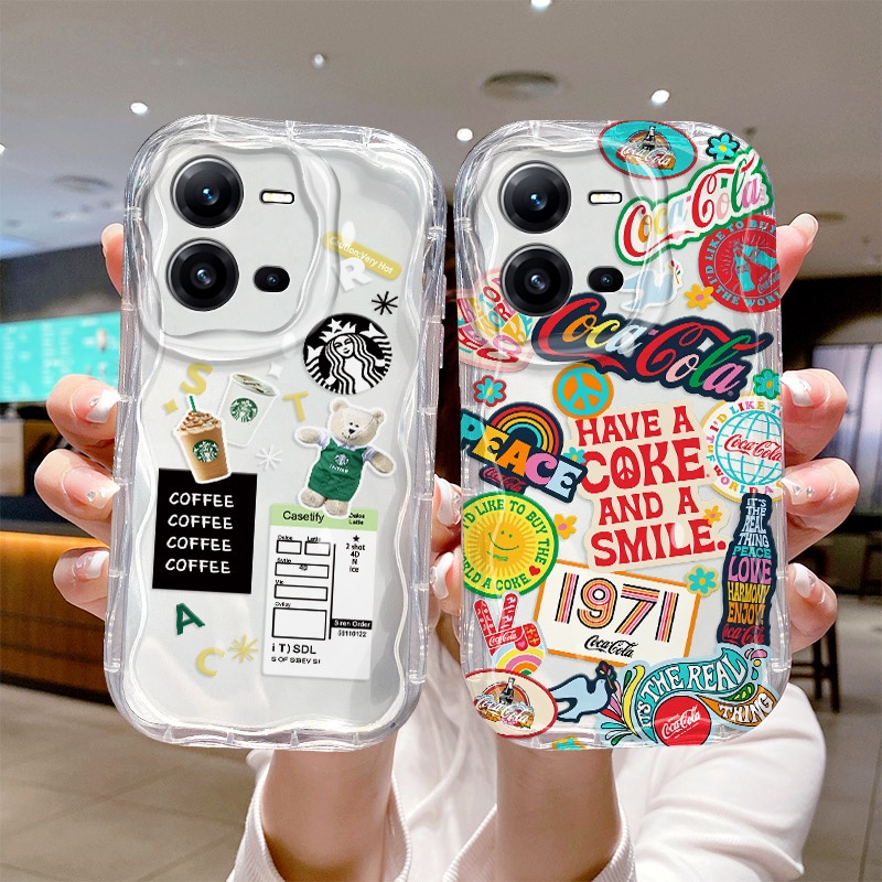 ốp lưng Vivo V25 Ốp Điện Thoại tpu Dẻo Trong Suốt Họa Tiết Trái Tim &amp; Chữ Love your seif Dễ Thương Chống Rơi Cho Vivo V25 V25E TYNY