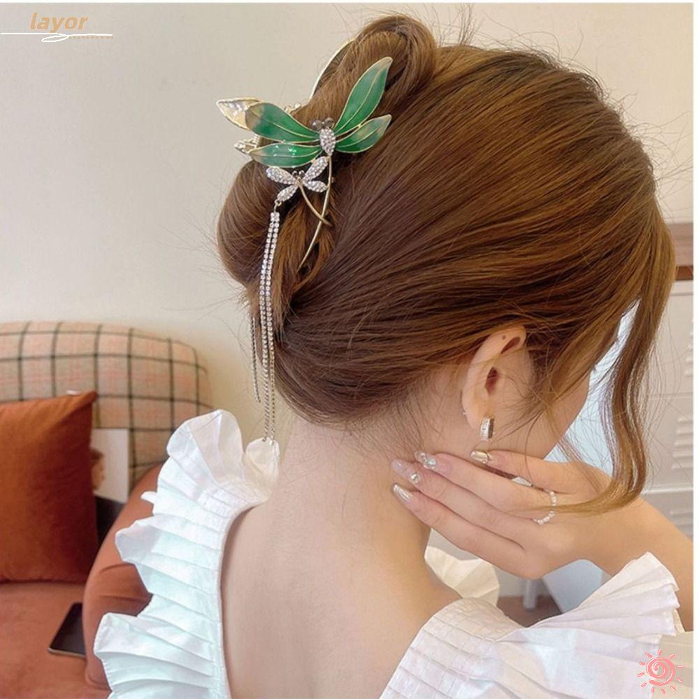 LAY Kẹp Tóc Móng Vuốt Thời Trang Cho Nữ