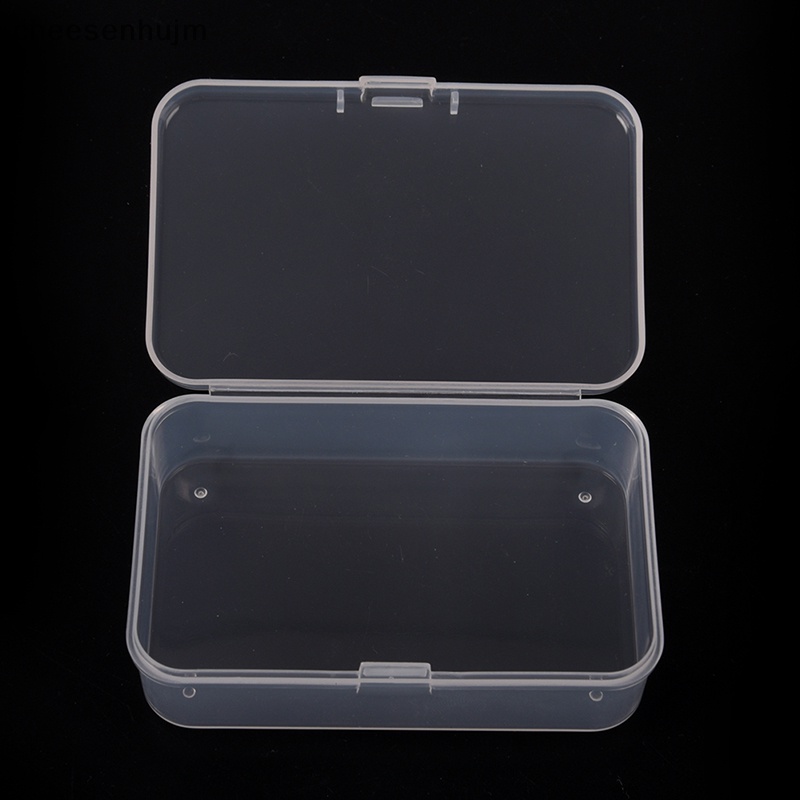 1 Hộp Nhựa Trong Suốt Có Nắp Đựng Đồ Tiện Dụng