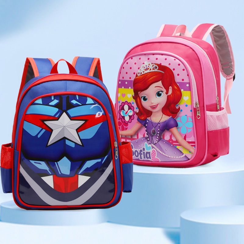 Ba Lô Hoạt Hình Người Nhện Dễ Thương Hợp Thời Trang Cho Bé Trai Và Gái Mẫu Giáo