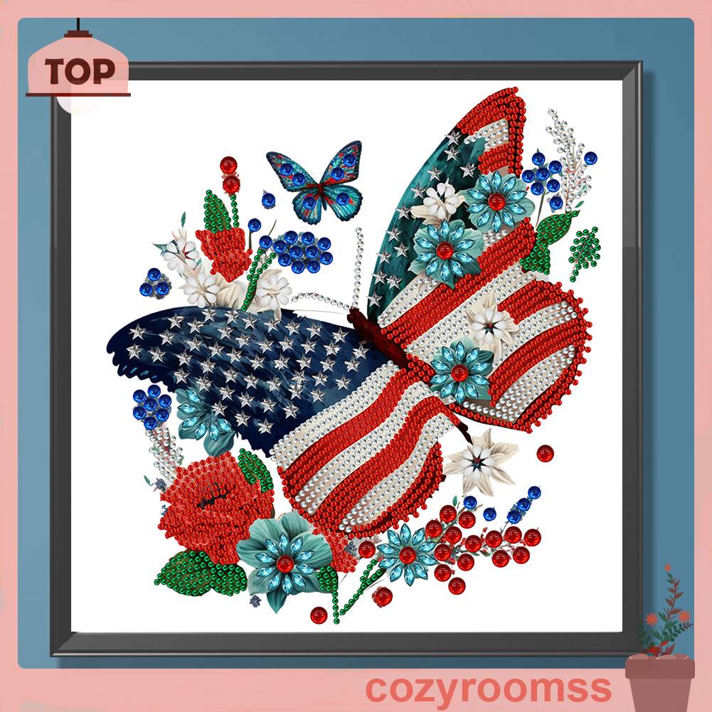 Bộ Tranh Đính Đá 5D Tự Làm Hình Hoa Độc Đáo