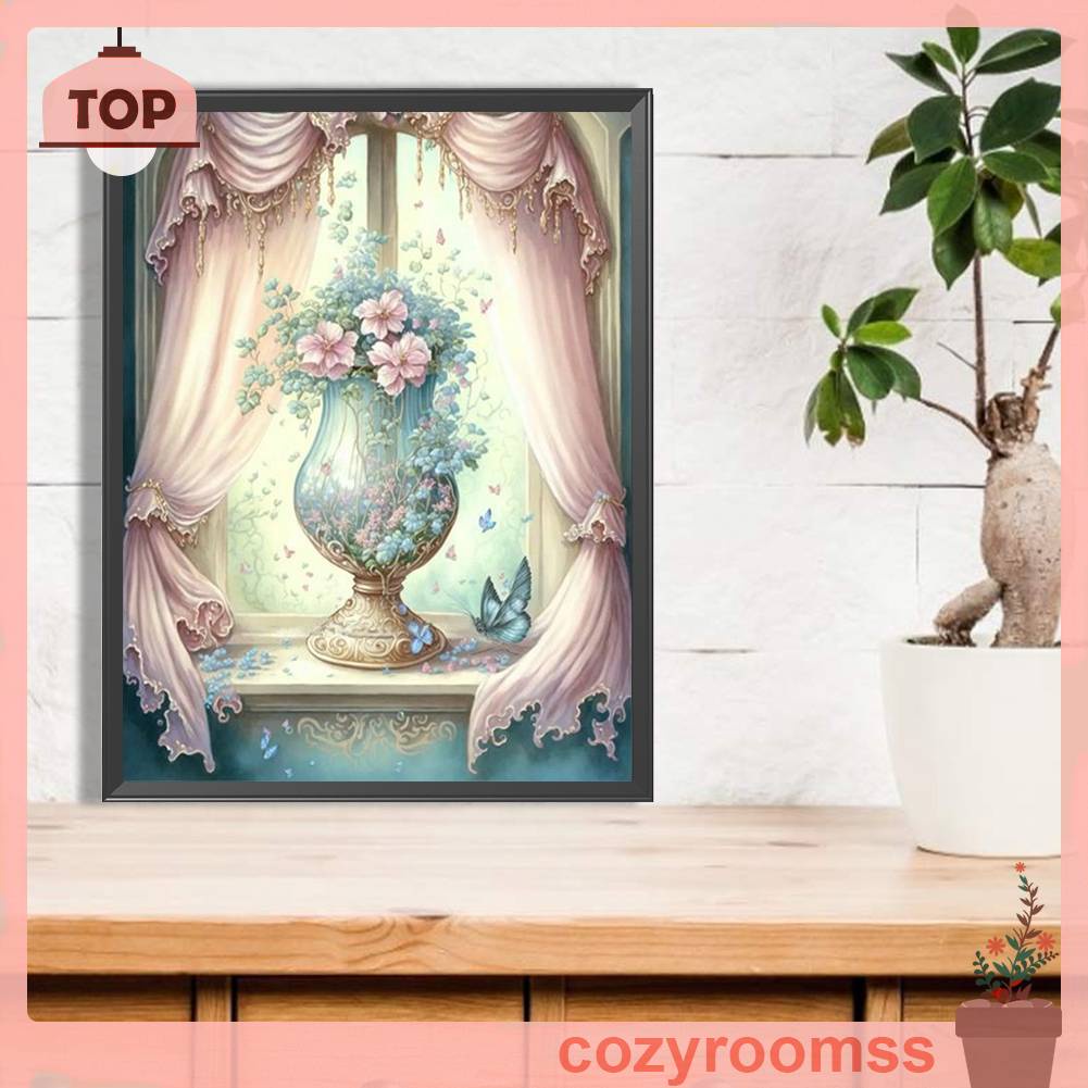 Tranh Đính Đá Kim Cương Toàn Bộ 5D DIY Hình Vẽ Bướm