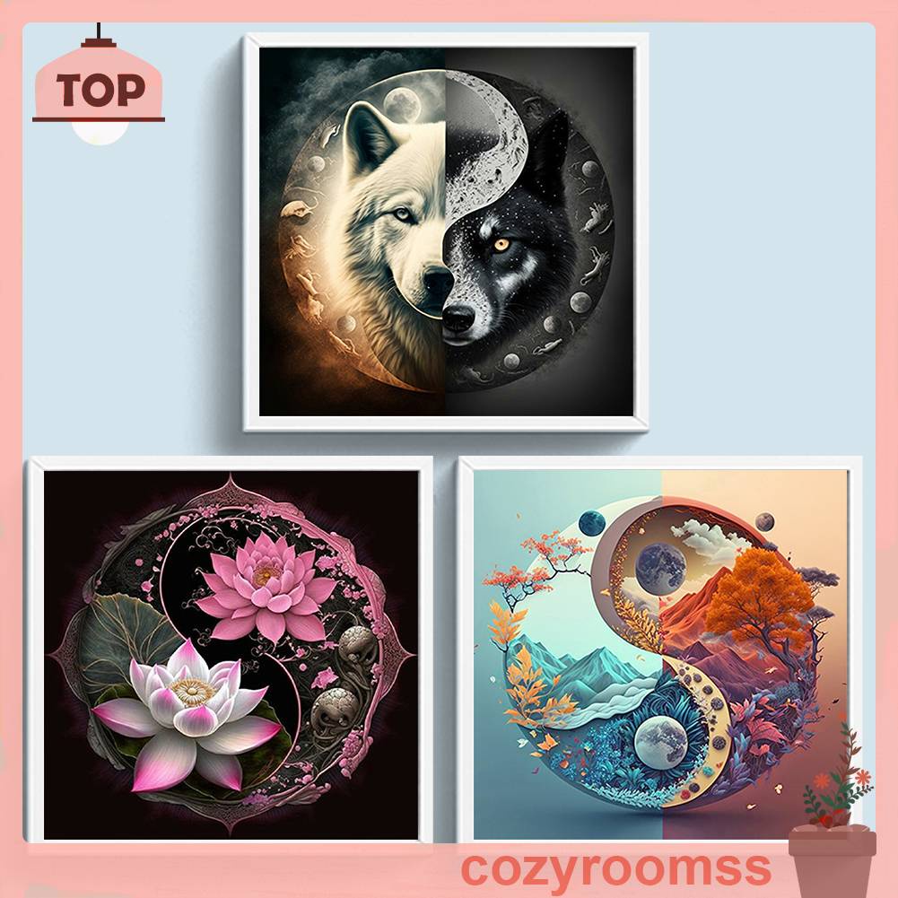 Tranh Sơn Dầu Theo Số Tự Làm Trang Trí Nhà Cửa