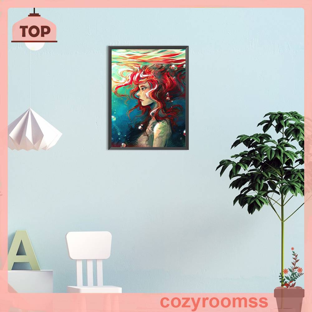 Tranh Đính Đá Kim Cương Toàn Bộ 5D DIY Hình Vẽ Trừu Tượng Trang Trí Nhà Cửa