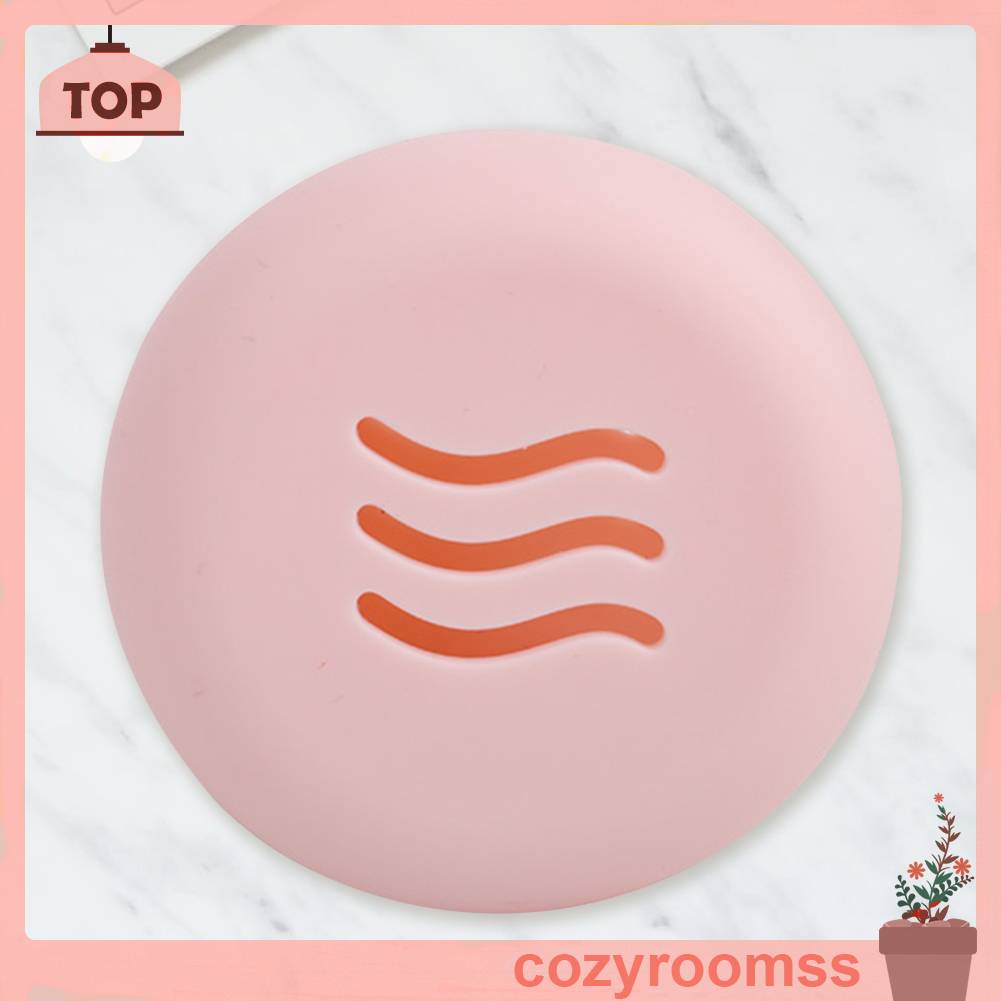 Giá Đỡ Mút Trang Điểm Bằng Silicone Hai Mặt Hình Tròn Tiện Lợi