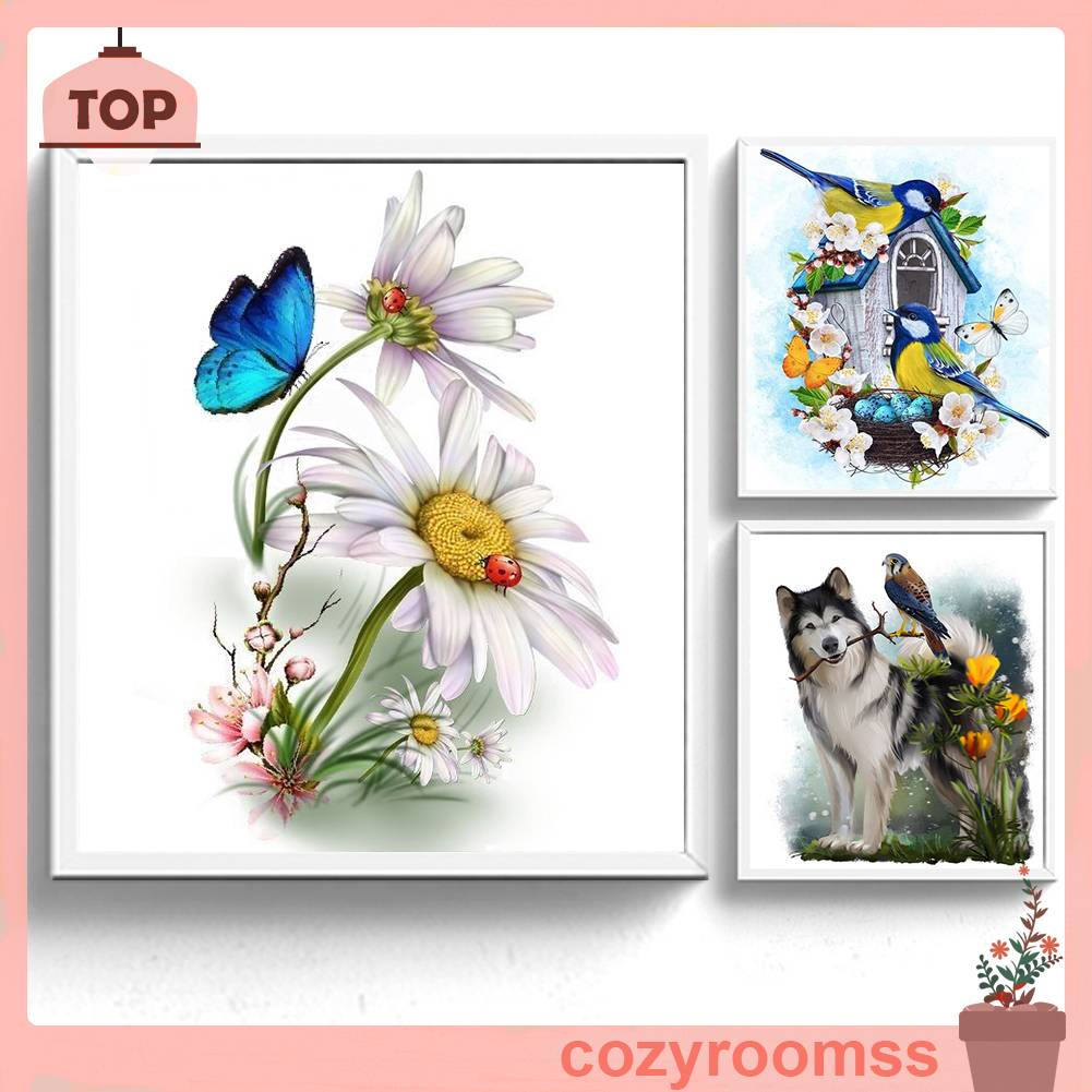 Bộ Dụng Cụ Thêu Tranh Chữ Thập 18CT Bằng cotton Thân Thiện Với Môi Trường