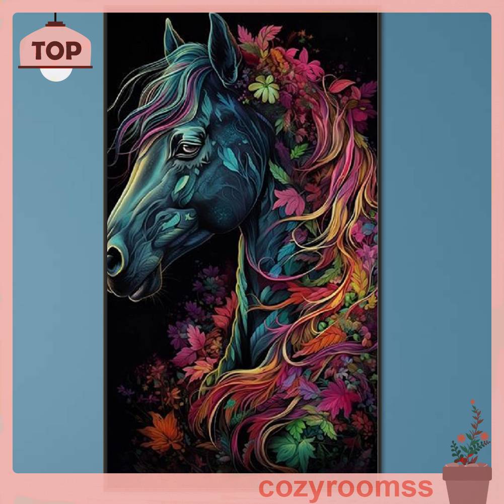 Tranh Đính Đá Kim Cương Toàn Bộ 5D DIY Hình Vẽ Động Vật