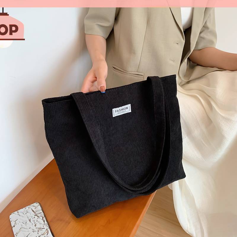 Túi Xách Bucket Vải Nhung Cỡ Lớn Thời Trang Cho Nữ