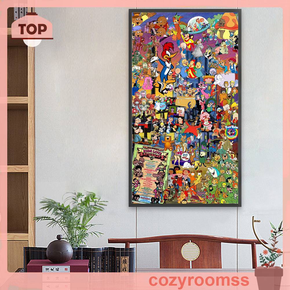 Tranh Đính Đá Kim Cương Toàn Bộ 5D DIY Hình Vẽ Lễ Hội