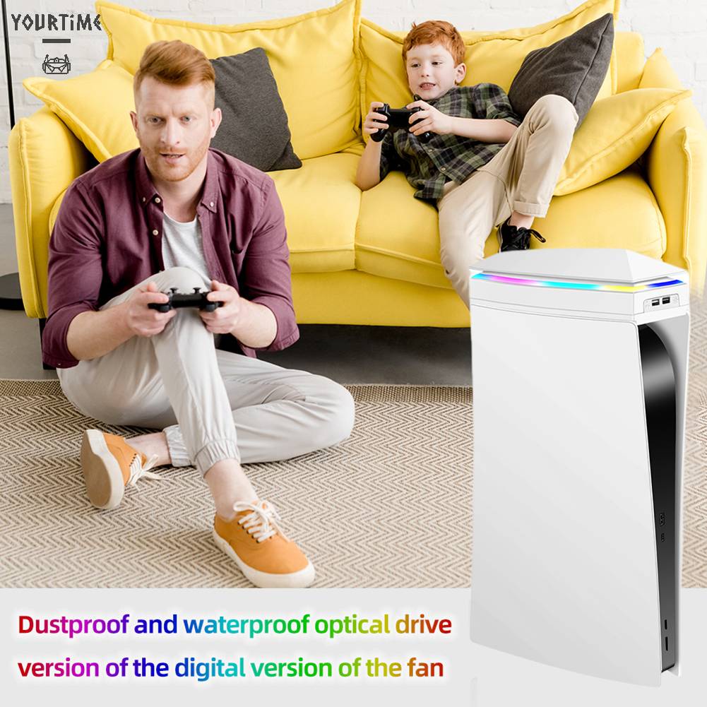 Quạt TảN NhiệT RGB ChốNg BụI Cho MáY PS5