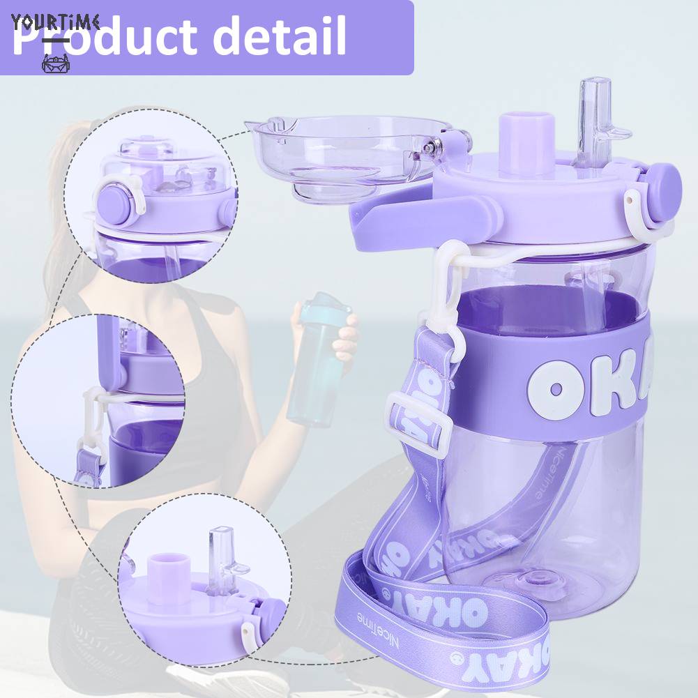Bình Đựng Nước Trong Suốt 745ML