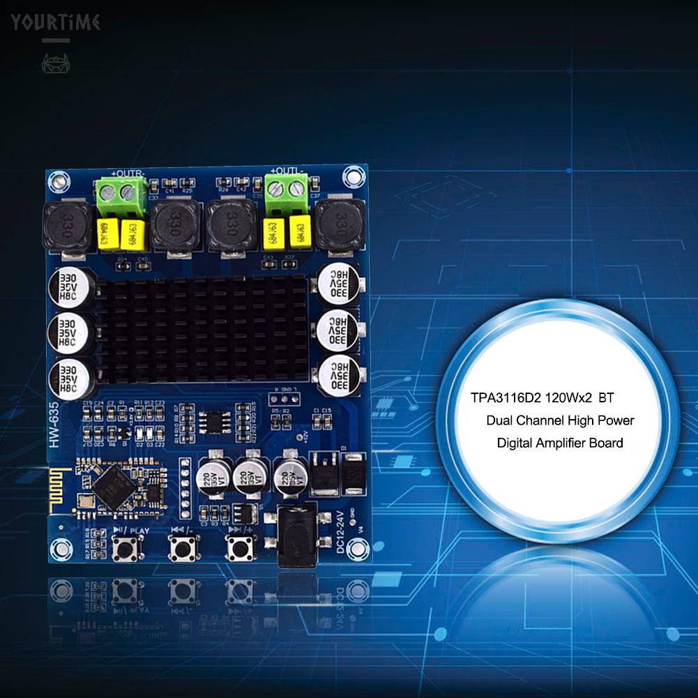 Bảng Mạch Khuếch Đại Công Suất Kỹ Thuật Số Bluetooth XH-M548 120W