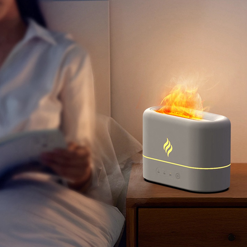 Máy Khuếch Tán Tinh Dầu Tạo Độ Ẩm Không Khí Bằng Sóng Siêu Âm 7 Màu Tùy Chọn