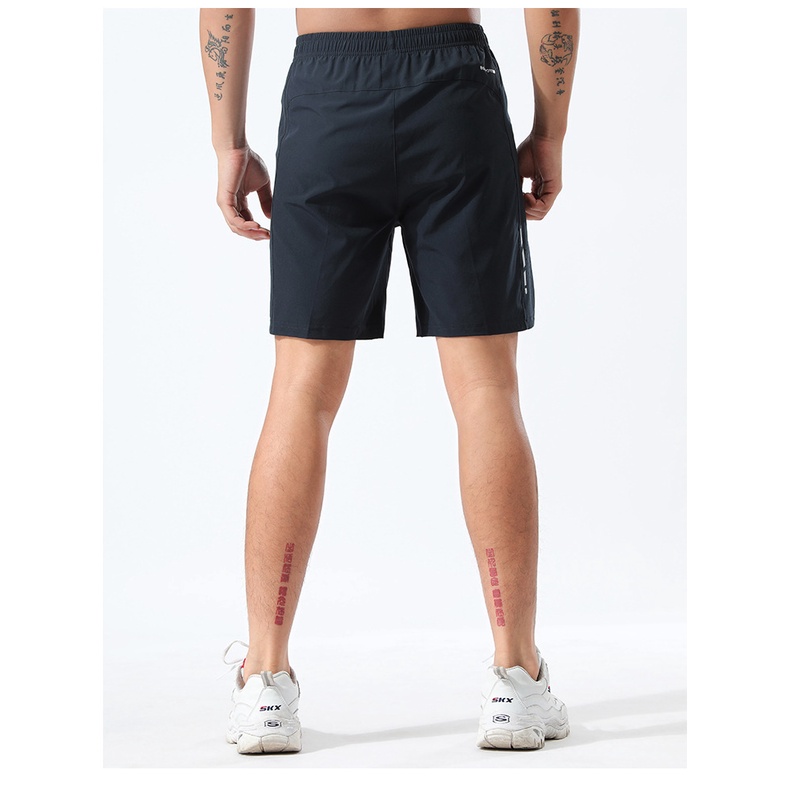 Quần Short Thể Thao Ống Rộng Thoáng Khí Mau Khô Cho Nam