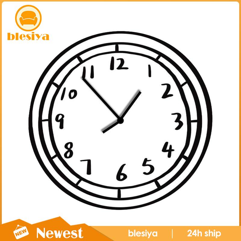 Đồng Hồ Acrylic Hoạt Động Bằng Pin Treo Tường Phòng Ngủ / Phòng Khách