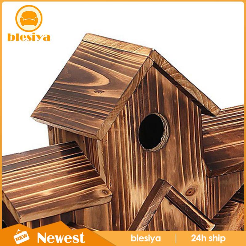 [Blesiya] Nhà Chim Đứng Có Dây Treo Cho Sân Vườn Ngoài Trời