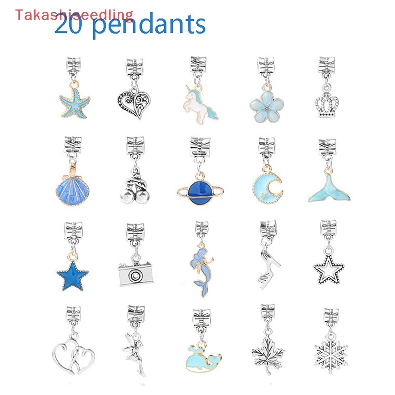 PANDORA Bộ 112 Hạt Xâu Chuỗi Làm Trang Sức Thủ Công