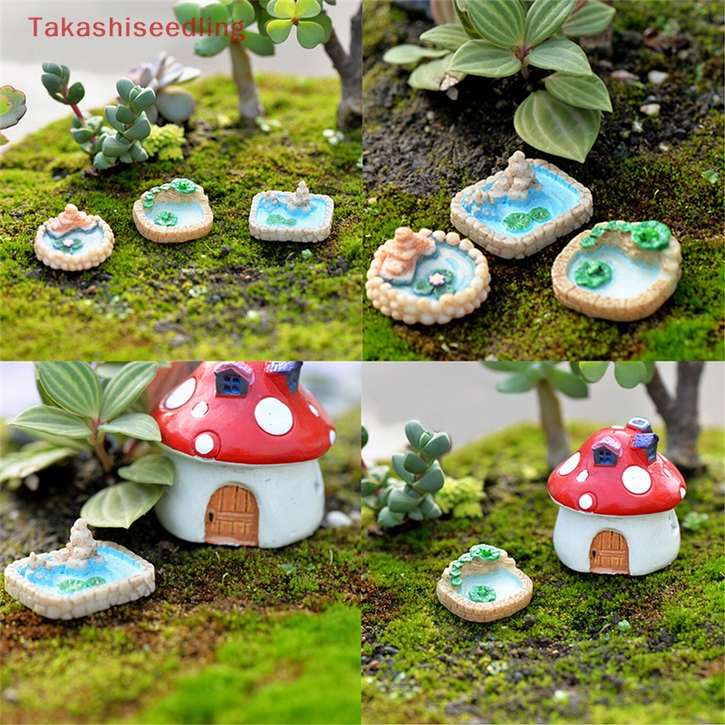 1 Tượng Hoa Sen Bằng Nhựa resin Trang Trí Sân Vườn