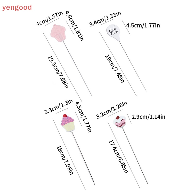 1 Que Thử Bánh Cupcake / Cupcake / Bánh Mì Bằng Thép Không Gỉ