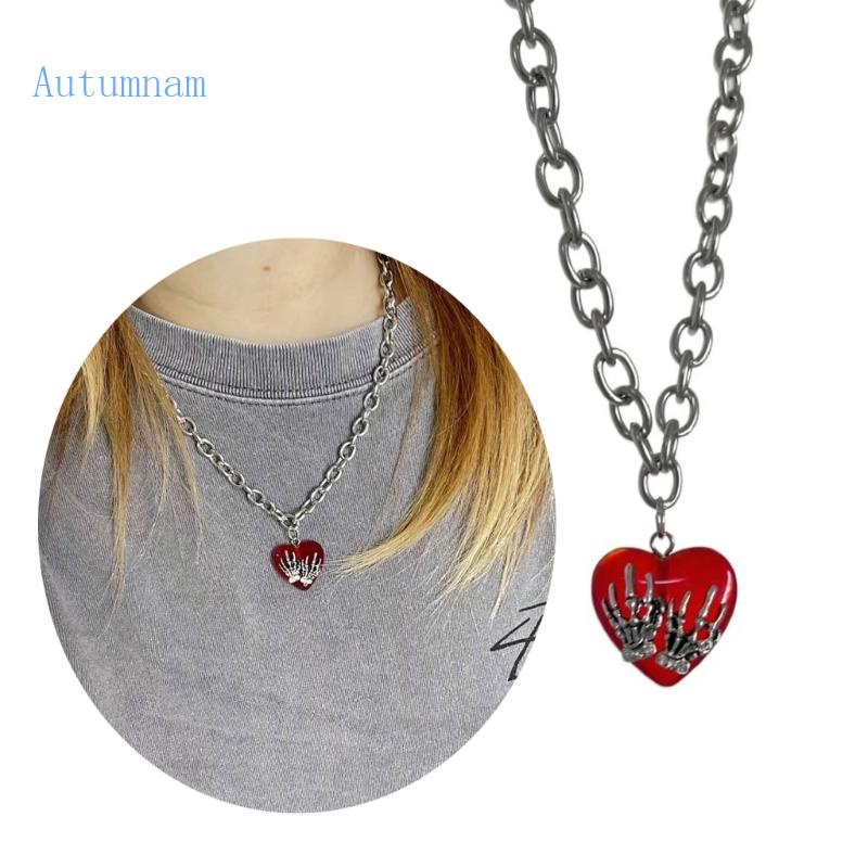 Vòng Cổ Choker Mặt Hình Đầu Lâu Phong Cách Gothic Cổ Điển Cho Nam Và Nữ