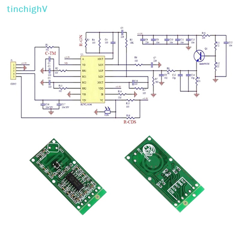 1 Mô Đun Cảm Biến Radar RCWL-0516 Chất Lượng Cao