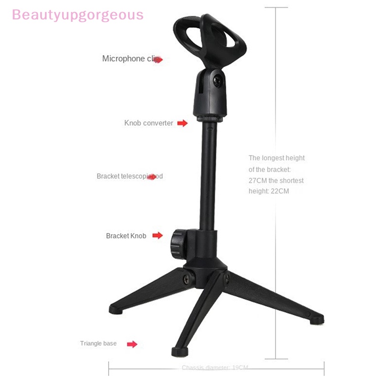 Giá Đỡ Micro Ba Chân Bằng Nhựa Gọn Nhẹ Xoay 180 Độ