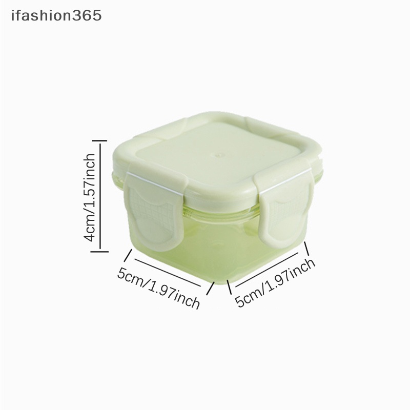 Hộp Nhựa Đựng Thực Phẩm Chống Rò Rỉ Tái Sử Dụng Được 60ml ifashion365
