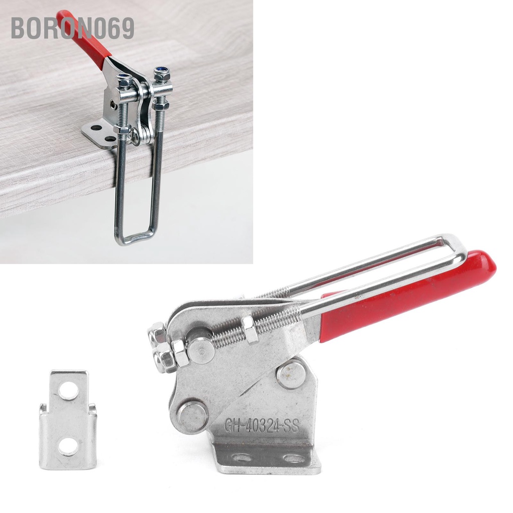 Boron069 GH-40324-SS Chốt chuyển đổi bắt bằng thép không gỉ Khóa kẹp cho chế biến gỗ