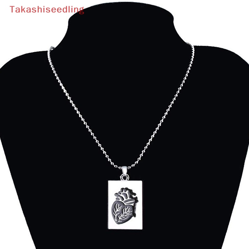 Set 2 Vòng cổ Mặt Hình Trái Tim Thời Trang Cho Cặp Đôi