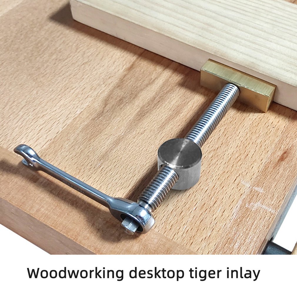 =Christmas=Woodworking Table Vise Desktop Clip Fast Fixed Clip Clamp Brass Fixture Vise