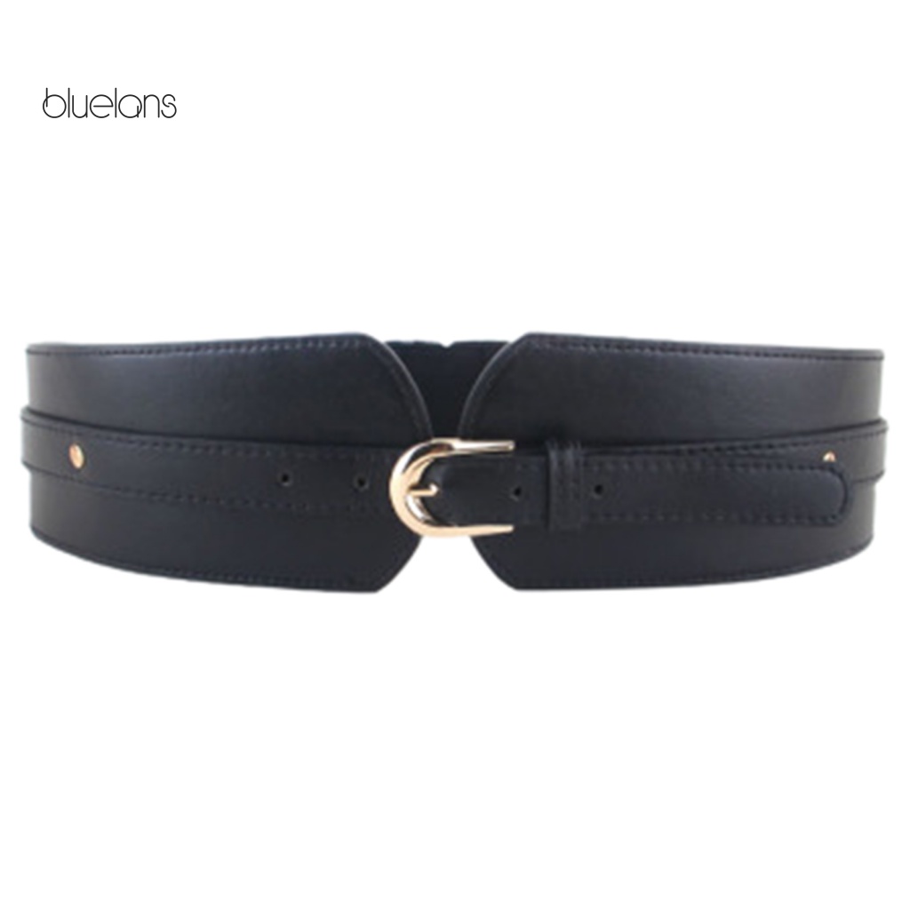 Thắt Lưng Da Giả Màu Trơn Đơn Giản Có Thể Điều Chỉnh Độ Dài Và Giặt Rửa
