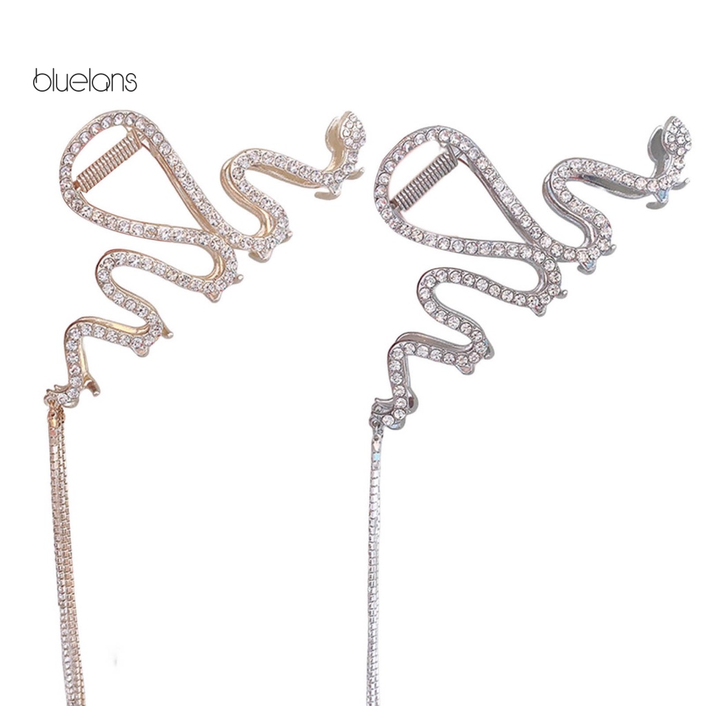 Kẹp Tóc Càng Cua Cỡ Lớn Đính Đá Lấp Lánh Sang Trọng Cho Nữ