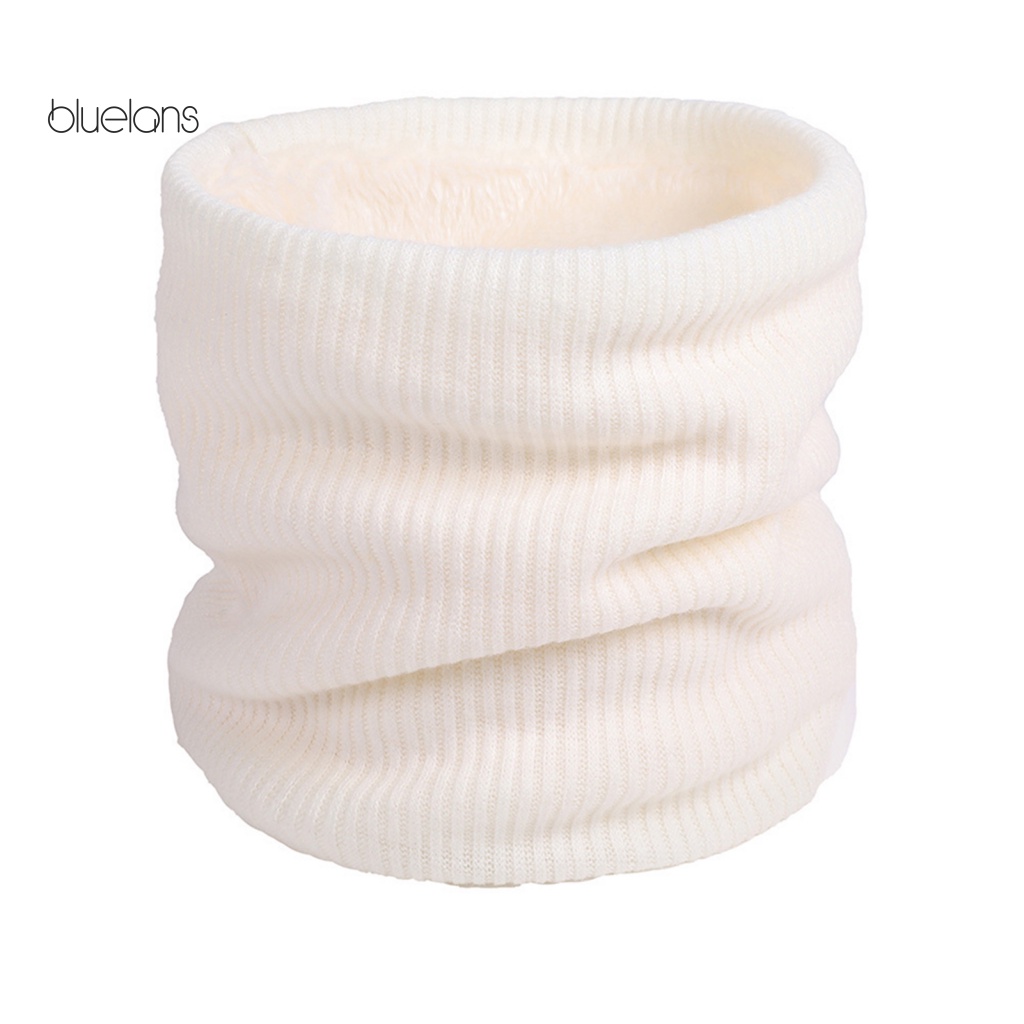 Khăn Choàng Cổ Dệt Kim Dày Hai Lớp Thoáng Khí Giữ Ấm Mùa Đông