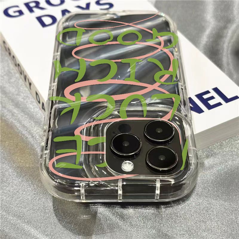 Ốp Điện Thoại Mềm Trong Suốt In Chữ Tiếng Anh Dễ Thương Cho Iphone xrplus117 1312 8 Iphone14Promax WR4C