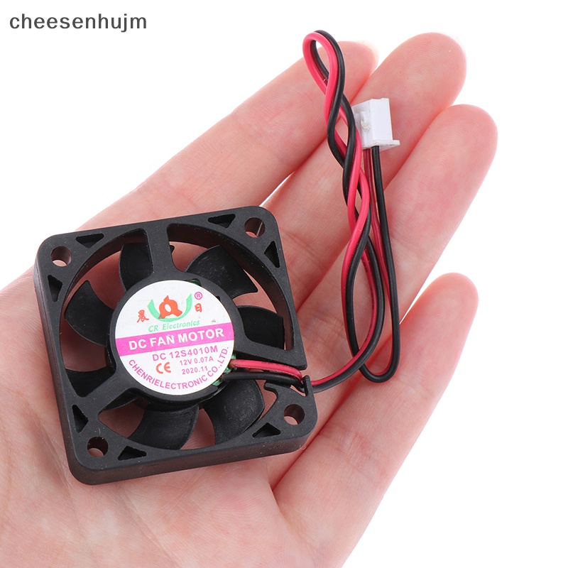 Quạt Tản Nhiệt Không Chổi Than 31mm Màu Đen 4010 DC 6-15V Chuyên Dụng Cho Máy In 3D