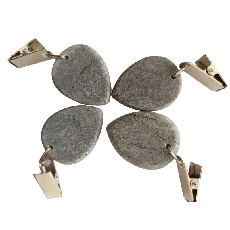 Set 4 Khăn Trải Bàn Hình Giọt Nước Trang Trí Tiệc