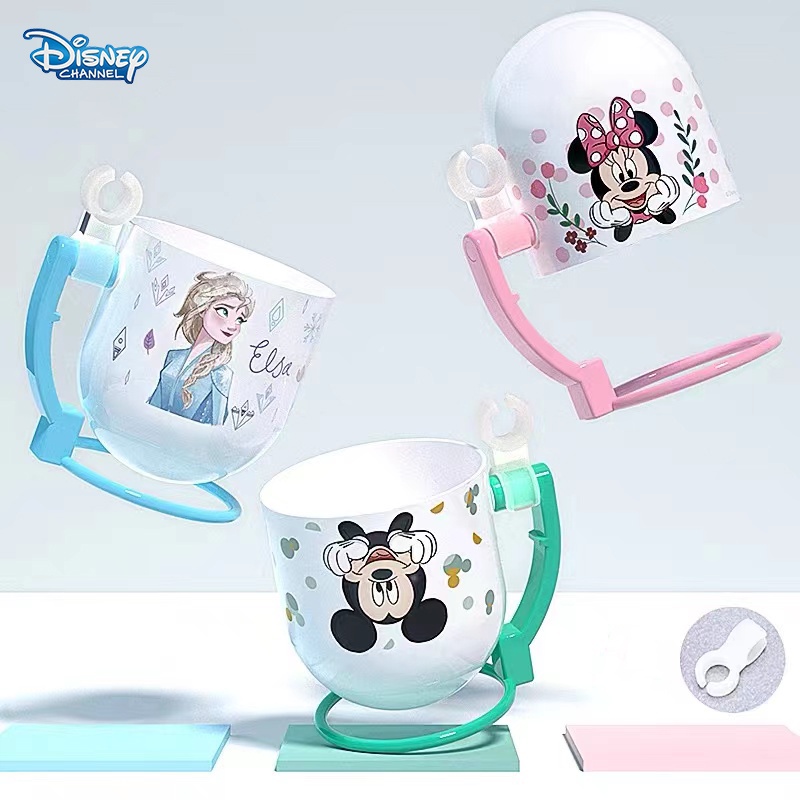 DISNEY Bình Nước Xoay Hình Chuột mickey minnie Thiết Kế Sáng Tạo Cho Bé