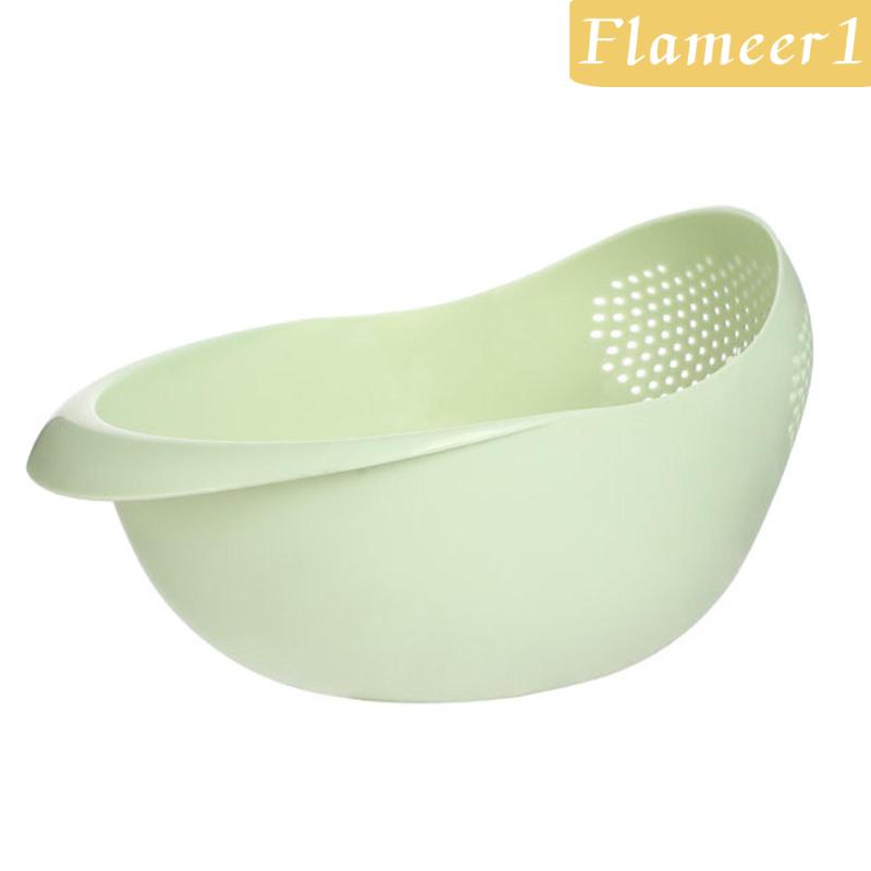 1 [Flameer] Tô Lọc Ráo Nước Đựng Mì Pasta / Gạo Trộn Salad