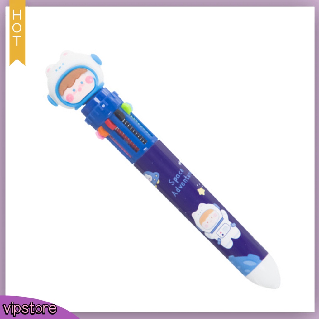 <VIP> Bút Bi Dạng Đẩy Thoải Mái Mềm Mịn Hình Thỏ Hoạt Hình Cho Học Sinh