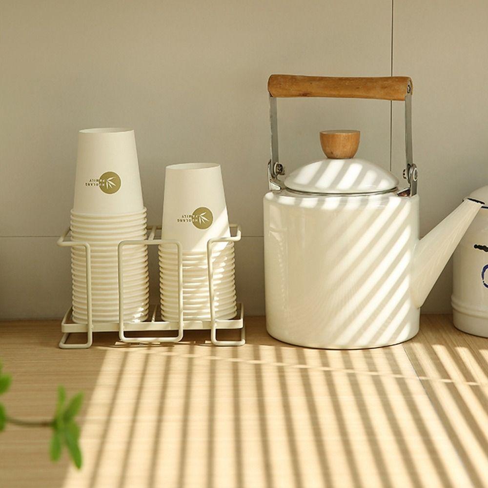 Giá Đỡ Cốc Giấy WMES15H Bằng Sắt Chống Rỉ Sét Tiện Dụng Cho Nhà Bếp