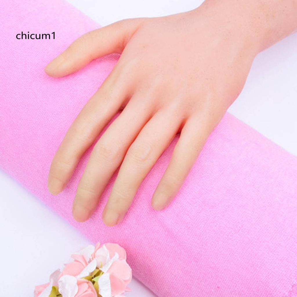 Gối Kê Cổ Tay Bằng Xốp Mềm Có Thể Tháo Rời Hỗ Trợ Làm Móng Nghệ Thuật