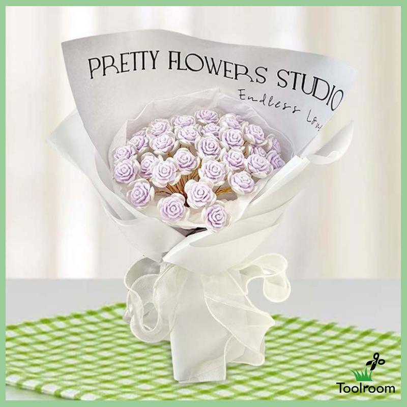 Bó Hoa Hồng Giả 99 Bông Trang Trí Tiệc Cưới