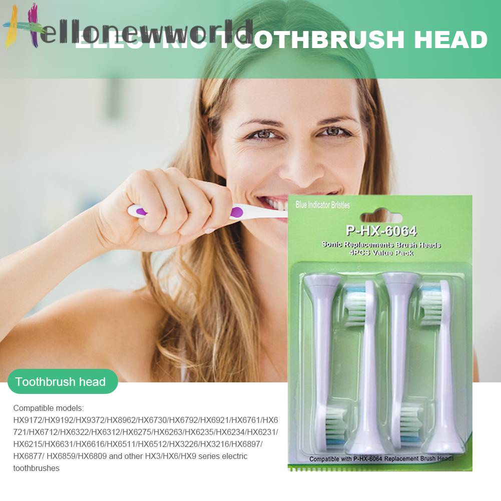 Đầu Bàn Chải Điện Thay Thế Cho Bàn Chải Đánh Răng Sonicare HX9172 HX9192